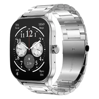 Смарт годинники Xiaomi Amazfit Pop 3S Silver (Metallic Strap)