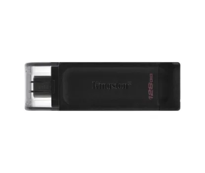 USB накопичувачі Kingston 128Gb DT 70 Type-C USB 3.2 Black