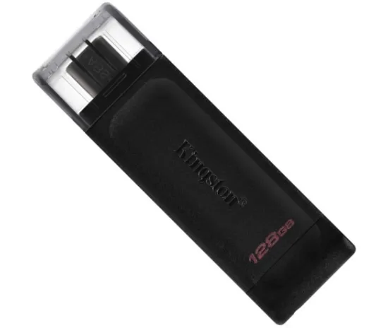 USB накопичувачі Kingston 128Gb DT 80M USB-C Black
