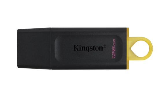 USB накопичувачі Kingston 128Gb USB 3.2 DataTraveler Exodia Black/Yellow (DTX/128GB)