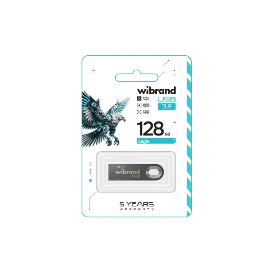 USB накопичувачі Wibrand 128Gb Eagle Grey