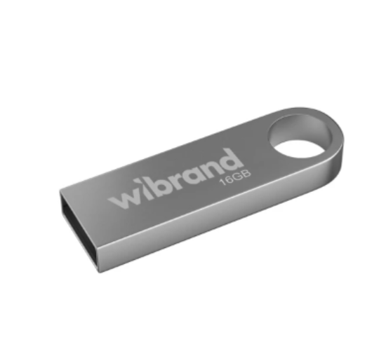 USB накопичувачі Wibrand 16Gb Irbis Silver