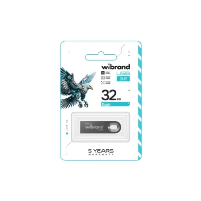 USB накопичувачі Wibrand 32Gb Gen 1 Eagle Grey