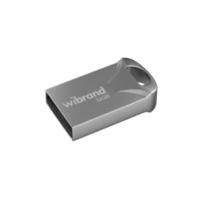 USB накопичувачі Wibrand 64Gb Hawk Silver