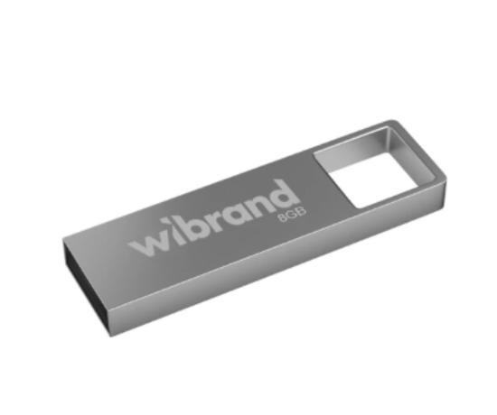 USB накопичувачі Wibrand 8Gb Shark Silver