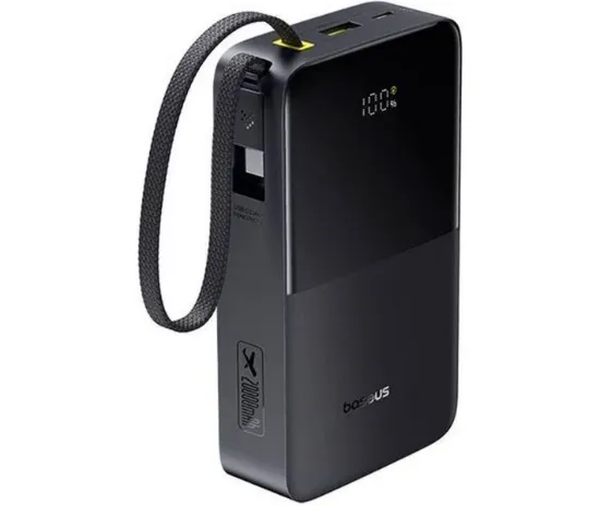 Зовнішні батареї Baseus 20000mAh 22.5W EnerFill Bipow 2 Pro Black