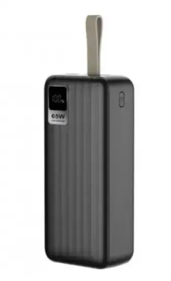 Зовнішні батареї Profit 30000mAh 65W + PD+QC3.0 LED HB99 Black
