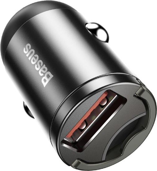 Зарядка 12V Baseus Tiny Star Mini 30W USB Gray
