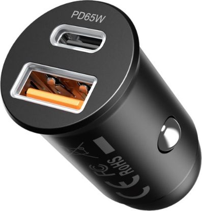 Зарядка 12V Proove Tiny Power Pro Car Charger 65W Black