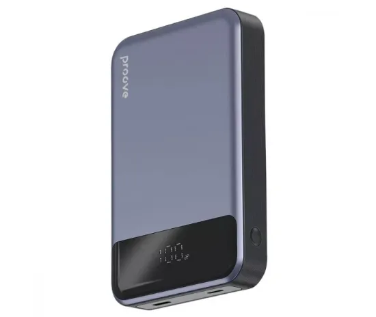 Зовнішні батареї Proove 10000mAh 20W Hoodman Magnetic Gray