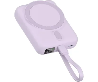 Зовнішні батареї Proove 10000mAh 22.5W Neutron Magnetic Purple