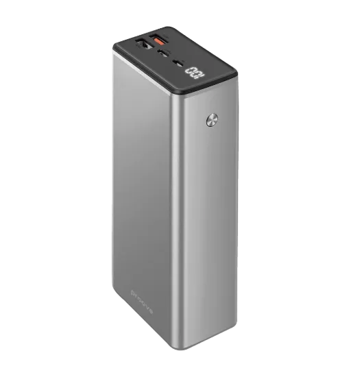 Зовнішні батареї Proove 30000mAh 65W Metalskin Gray