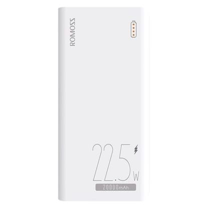 Зовнішні батареї Romoss 20000mAh Sense6 22.5W PD White