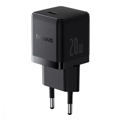 Зарядка 220V Baseus Super Si Quick Charger 1C 20W EU Black
