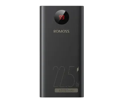 Зовнішні батареї Romoss 40000mAh Pea40 PF 22.5W Black