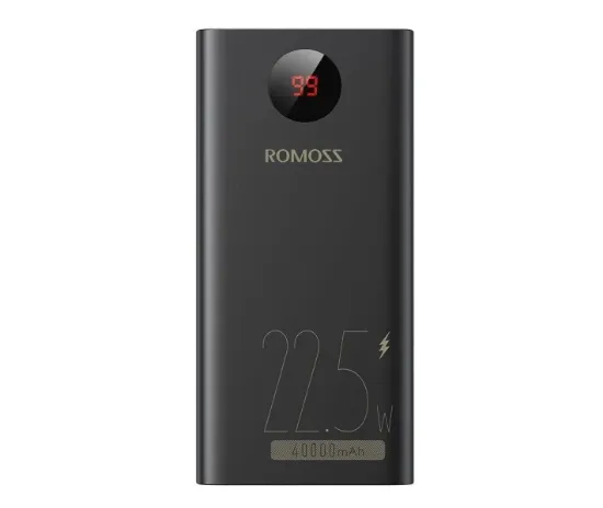 Зовнішні батареї Romoss 40000mAh Pea40 PF 22.5W Black