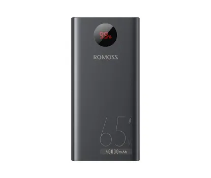 Зовнішні батареї Romoss 40000mAh Pea40 Pro 65W Black