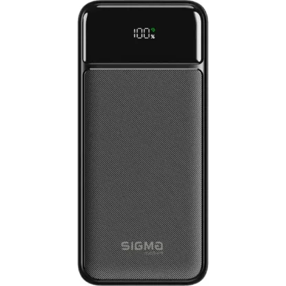 Зовнішні батареї Sigma 30000 mAh PD20W X-power SI30A4QL Black