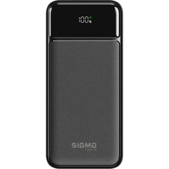 Зовнішні батареї Sigma 30000 mAh PD20W X-power SI30A4QL Black