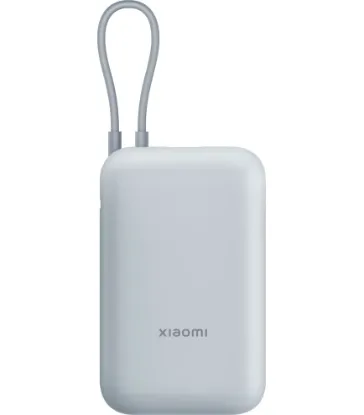 Зовнішні батареї Xiaomi 10000mAh 22.5W Integrated Cable Ice Blue (BHR9073GL)