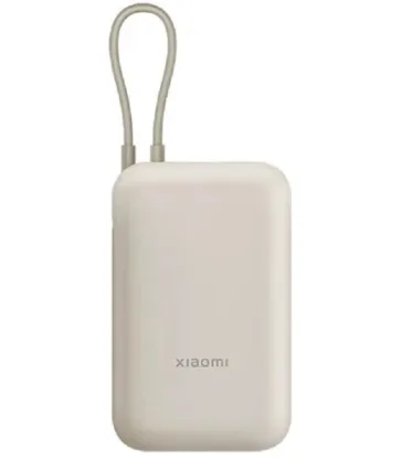 Зовнішні батареї Xiaomi 10000mAh 22.5W Integrated Cable Tan (BHR9072GL)