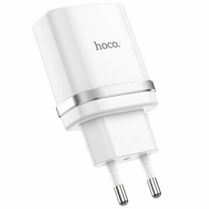Зарядка 220V HOCO C12Q USB QC3.0 White