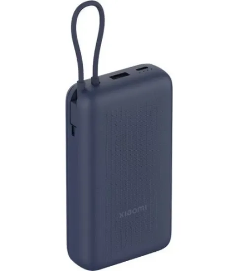 Зовнішні батареї Xiaomi 20000mAh 33W Integrated Cable Blue (BHR8975GL)