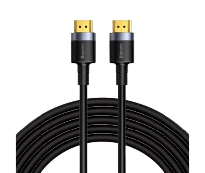 Кабелі Baseus 4KHDMI Male To 4KHDMI Male Adapter Cable 3m Cafule CADKLF-G01 Чорний