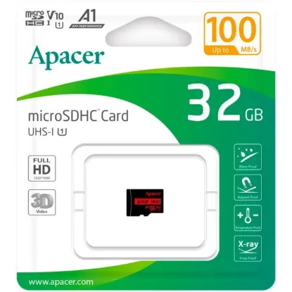 Карта памяті Apacer microSDHC 32Gb Class 10