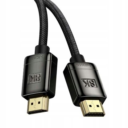Кабелі Baseus HDMI 8K to HDMI 8K Adapter 2m High Definition Black