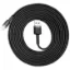 Кабелі Baseus Lightning 2.0A 3.0m Cafule CALKLF-RG1 Black Gray