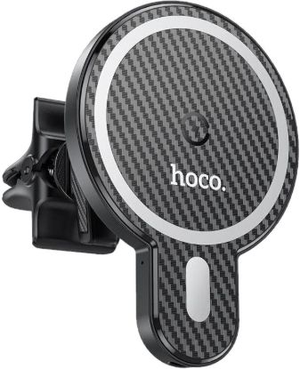 Автотримачі HOCO CA85 Magnetic Wireless 15W Black