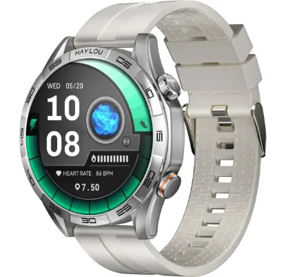 Смарт годинники Xiaomi Haylou Solar 5 HF004 LS20 Silicone strap Silver