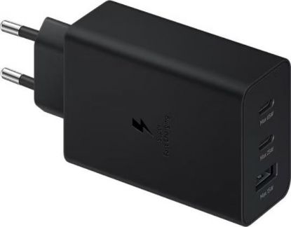 Зарядка 220V Samsung 65W Power Adapter Trio EP-T6530NBEGEU Black
