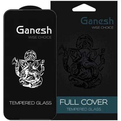 Захисне скло Ganesh iPhone 15 Plus Black (Full Cover)