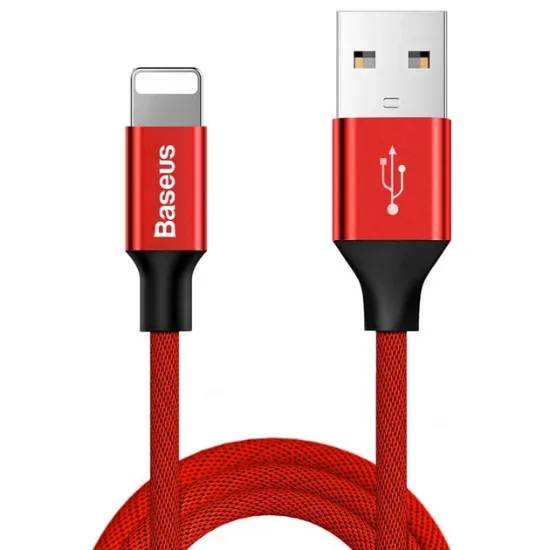 Кабелі Baseus Lightning 2.4A 1.0m Superior CALYS-A09 Red