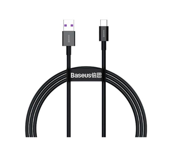 Кабелі Baseus Type-C 66W 1.0m Superior CATYS-01 Black
