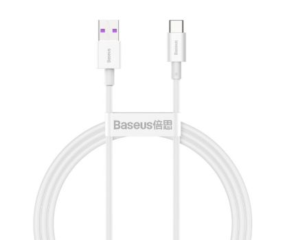 Кабелі Baseus Type-C 66W 1.0m Superior CATYS-02 White