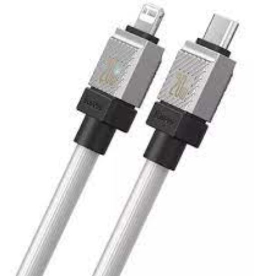 Кабелі Baseus Type-C to Lightning 20W 1.0m Coolplay CAKW000002 White