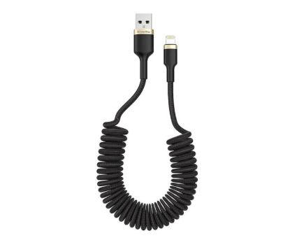 Кабелі ColorWay Lightning 2.4A 0.35-1.5m CW-CBUL051-BK Black