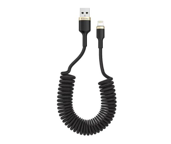 Кабелі ColorWay Lightning 2.4A 0.35-1.5m CW-CBUL051-BK Black