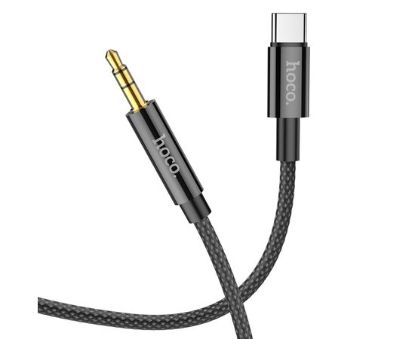 Кабелі HOCO UPA19 AUX 1.0m White