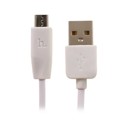 Кабелі HOCO X1 microUSB 2.4A 2.0m White
