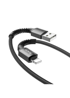 Кабелі HOCO X71 Lightning 2.4A 1.0m Black