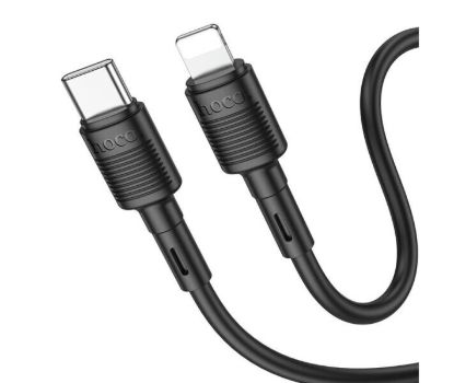 Кабелі HOCO X83 Type-C to Lightning PD20W 1.0m Black
