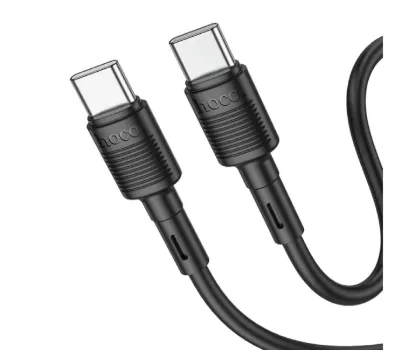 Кабелі HOCO X83 Type-C to Type-C PD60W 1.0m Black