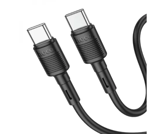 Кабелі HOCO X83 Type-C to Type-C PD60W 1.0m Black