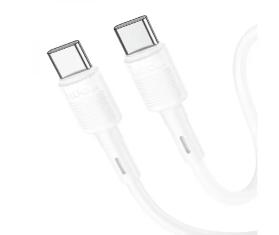 Кабелі HOCO X83 Type-C to Type-C PD60W 1.0m White