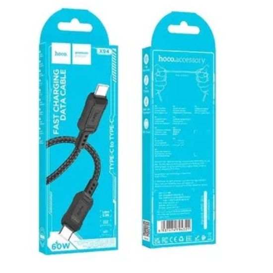 Кабелі HOCO X94 Type-C 3.0A 1.0m Black