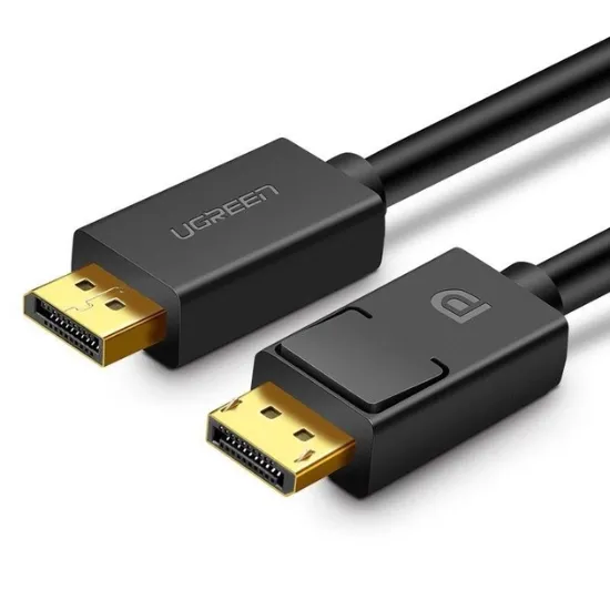 Кабелі Ugreen DP102 DP Male to Male Cable 1.5m Black (10245)